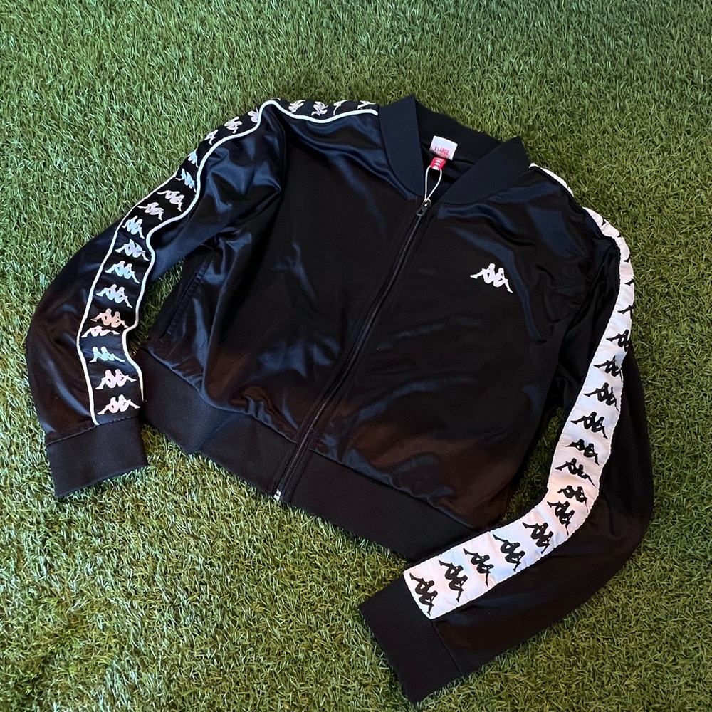 Kappa Black and White Women's Jacket